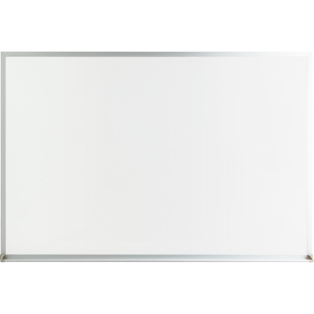 Sparco Melamine Dry-Erase Whiteboard, 24in x 18in, Aluminum Frame With Silver Finish