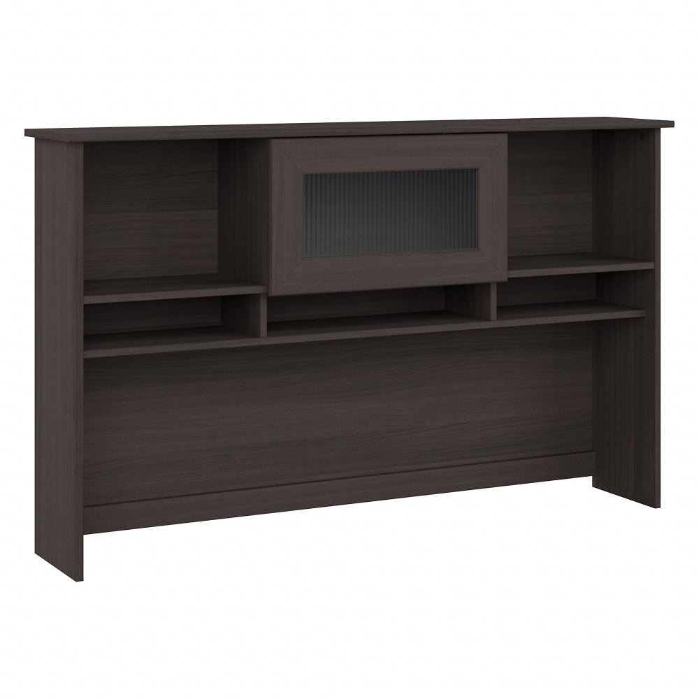 Bush Furniture Cabot 60in Hutch, Heather Gray, Standard Delivery