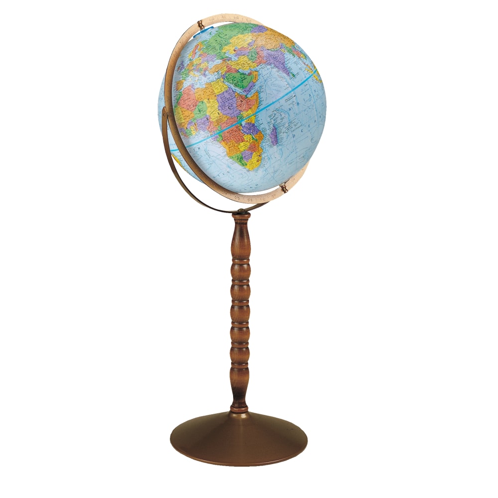 Replogle Treasury Floor Model Globe, 32in x 12in