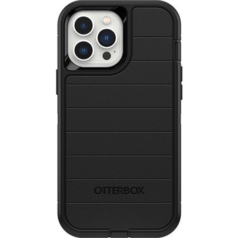 OtterBox Defender Series Pro Rugged Carrying Case (Holster) Apple iPhone 12 Pro Max, iPhone 13 Pro Max Smartphone - Black