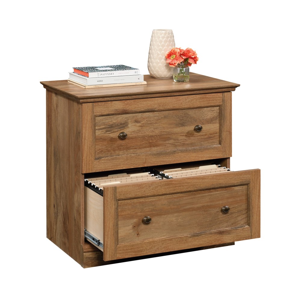 Sauder Barrister Lane 32-3/8inW x 19-1/2inD Lateral 2-Drawer File Cabinet, Sindoori Mango