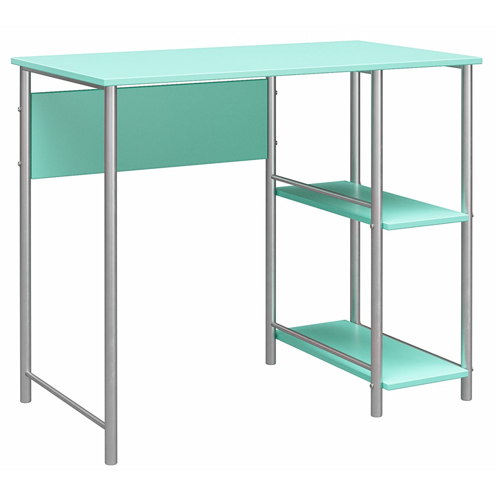 Ameriwood Home Garrett Metal 36inW Student Desk, Green