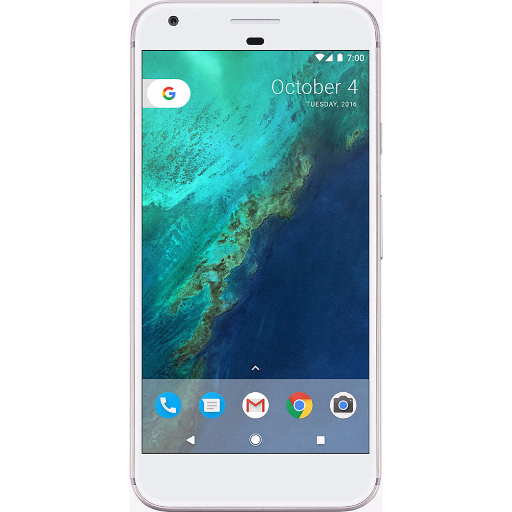 Google Pixel XL Cell Phone, Very Silver, PGN100022