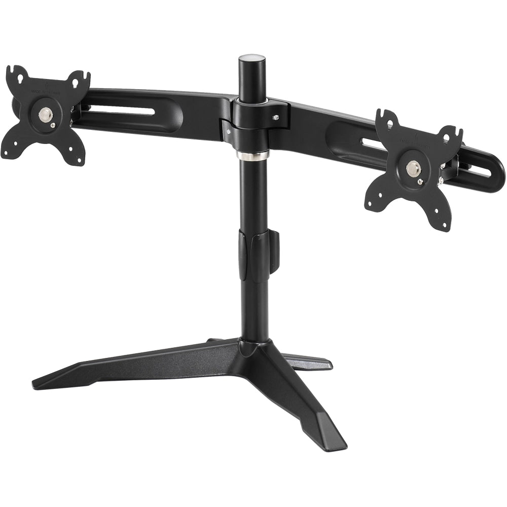 Amer AMR2SU - Stand (desk stand) - for 2 LCD displays - steel, aluminum alloy - screen size: 15in-24in