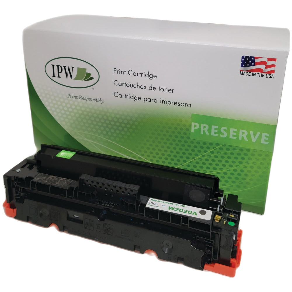 IPW Preserve Remanufactured Black Toner Cartridge Replacement For HP W2020A, W2020AR-ODP