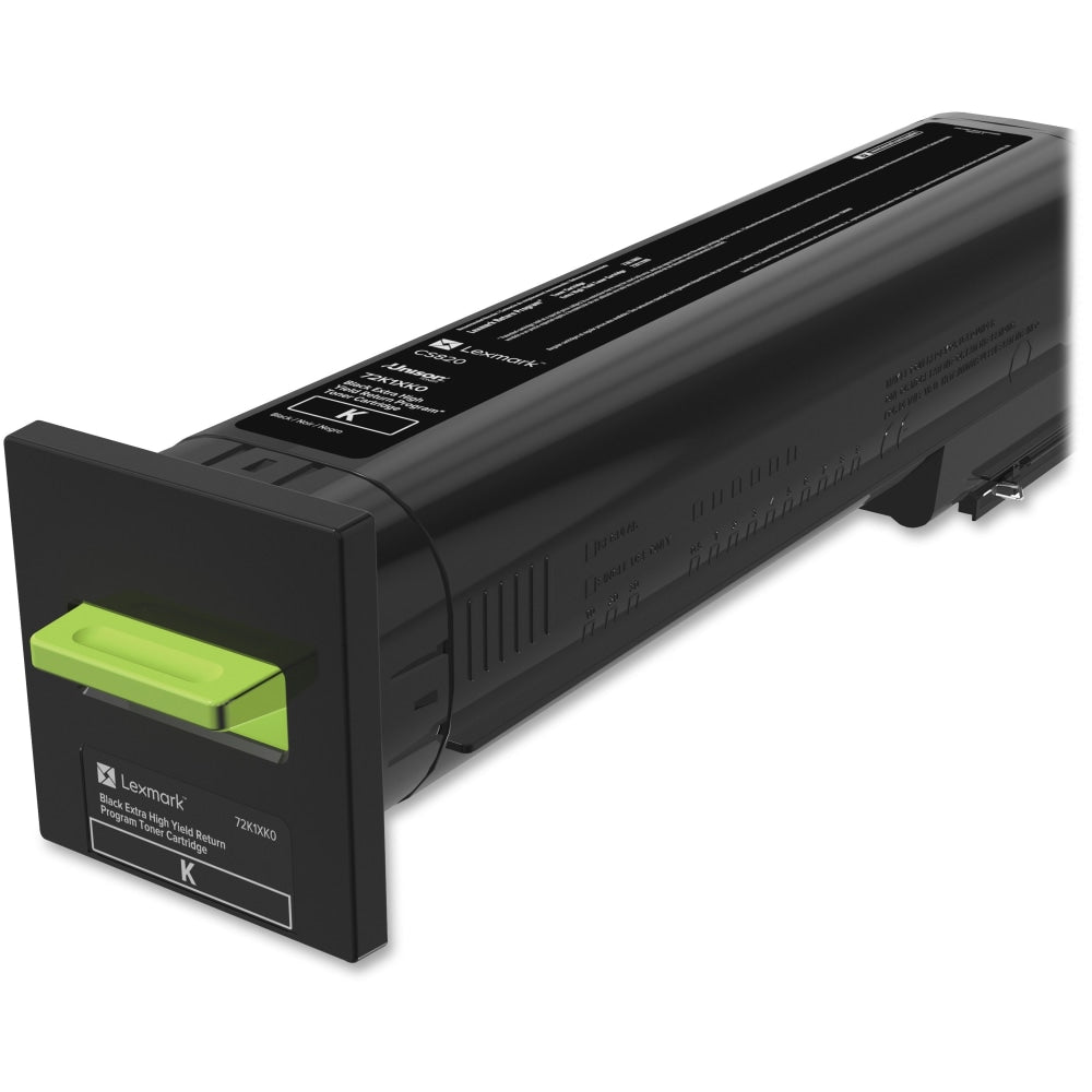 Lexmark 72K1XK0 Black Extra-High Yield Return Program Toner Cartridge