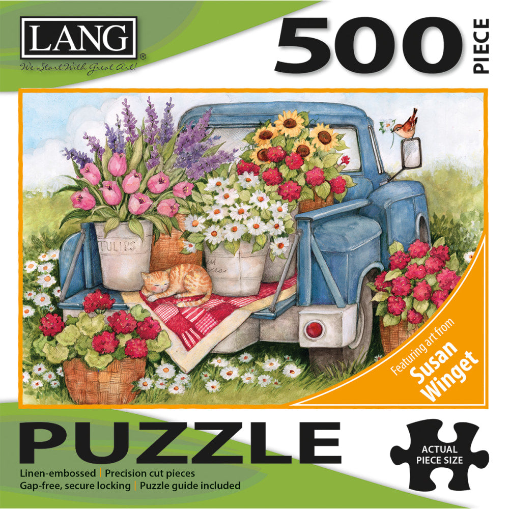 Lang 500-Piece Jigsaw Puzzle, Fresh Bunch