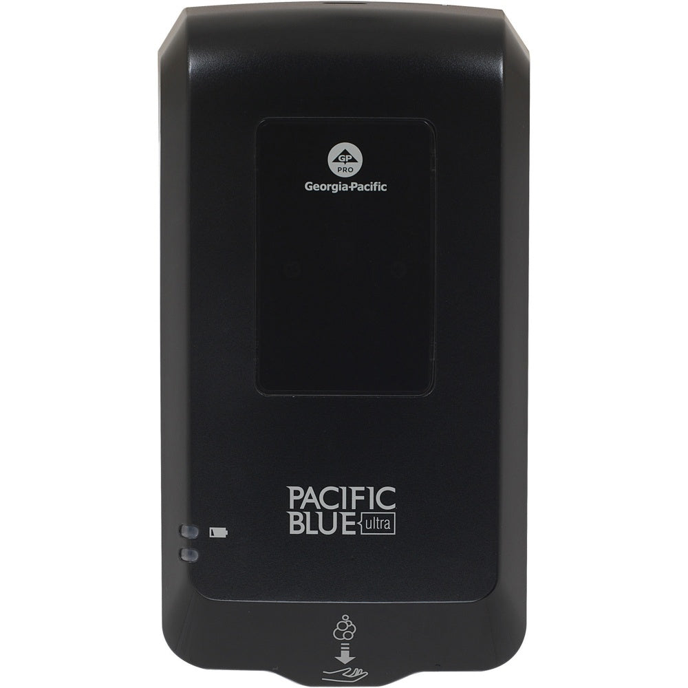 Pacific Blue Ultra Automated Touchless Soap & Sanitizer Dispenser, 11-3/4inH x 6-1/2inW x 4inD, Black