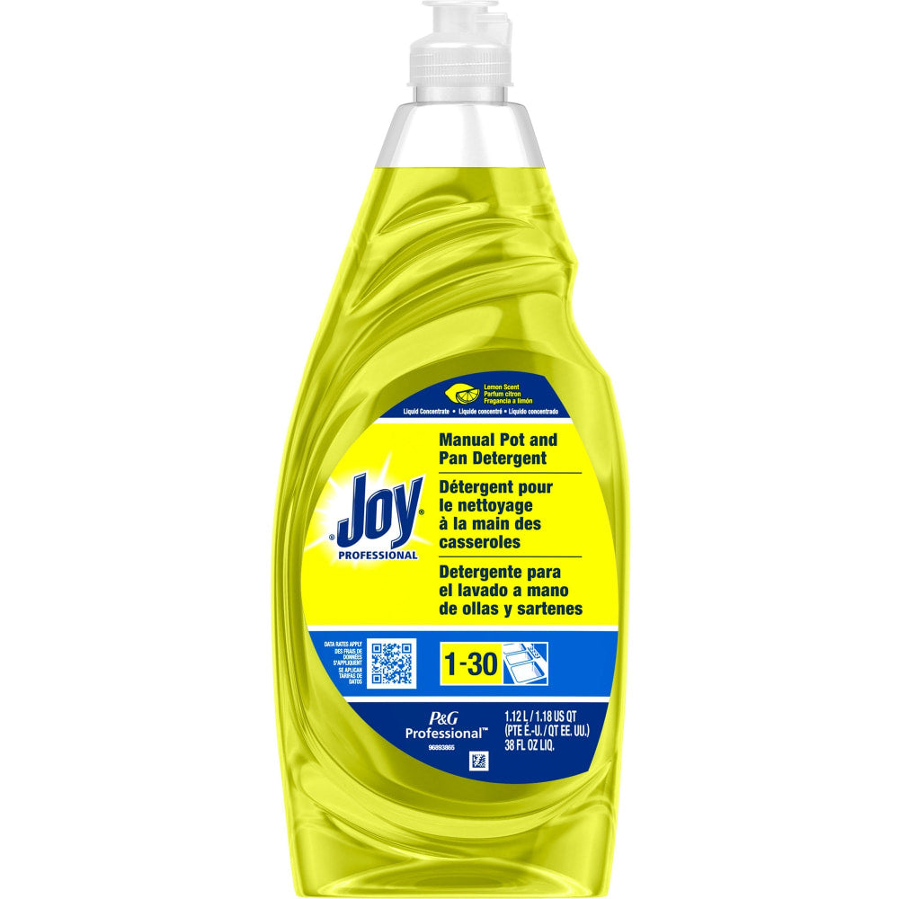 Joy Dishwashing Washing Soap, Lemon Scent, 38 Oz Bottle