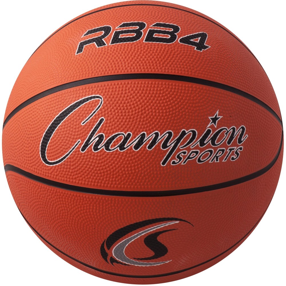 Champion Sports Intermediate Basketball, Size 6, Orange