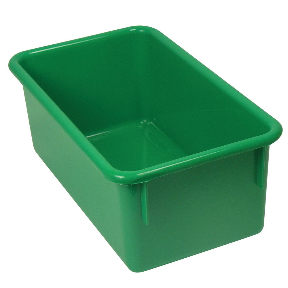 Romanoff Stowaway Trays, 5-1/4inH x 7-3/4inW x 13-1/4inD, Green, Pack Of 3 Trays