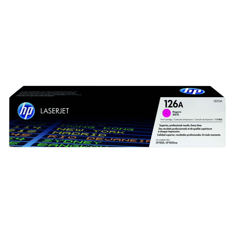 HP 126A Magenta Toner Cartridge, CE313A