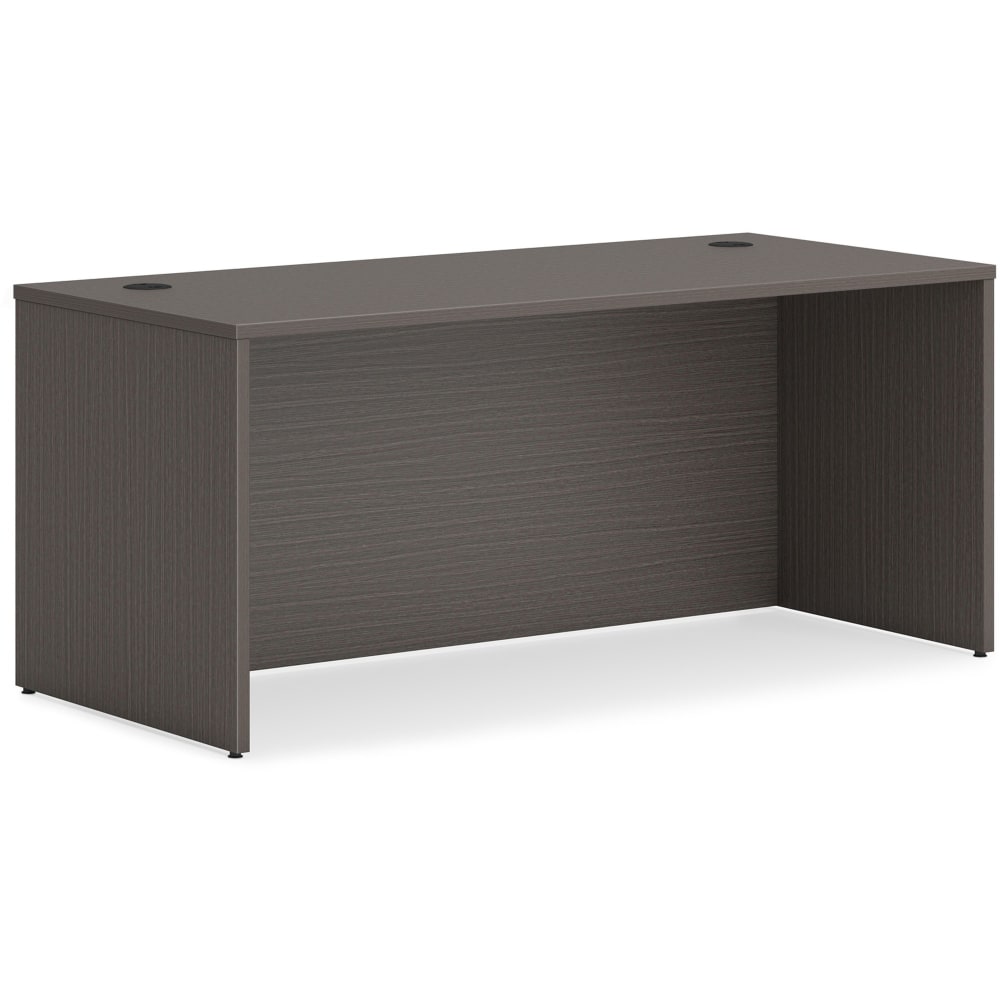 HON Mod Slate Teak Laminate Desk Component - 72in x 36in29in - Material: Metal - Finish: Slate Teak Laminate