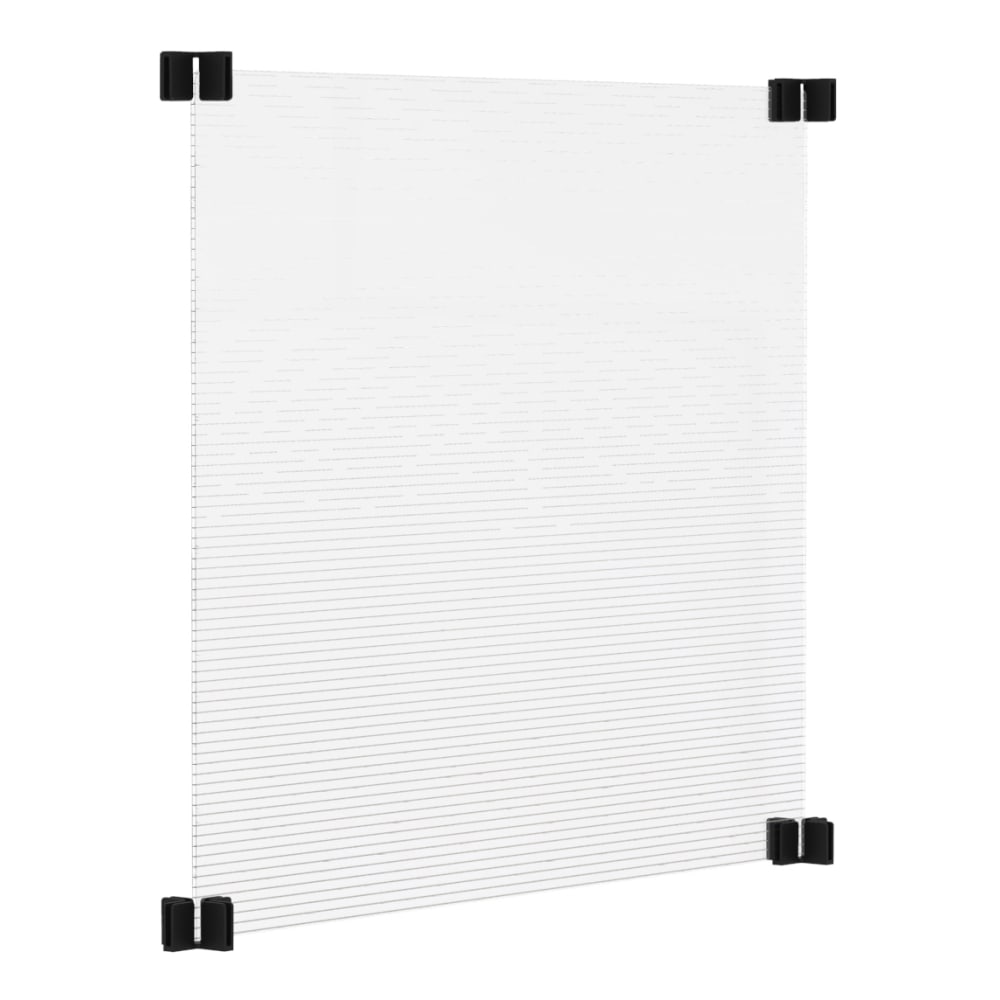 Rosseto Serving Solutions Avant Guarde 360 deg. Safety Shield, 20in x 18in, Semi-Clear