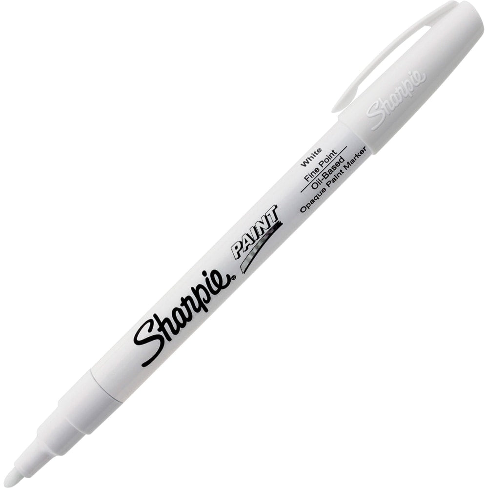 Sharpie Oil-Based Paint Marker, Fine Point, White