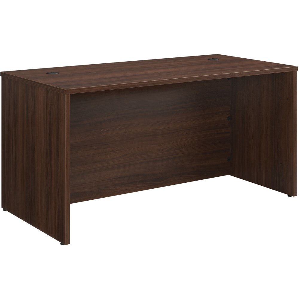 Sauder Affirm 59inW Computer Desk Shell, Noble Elm