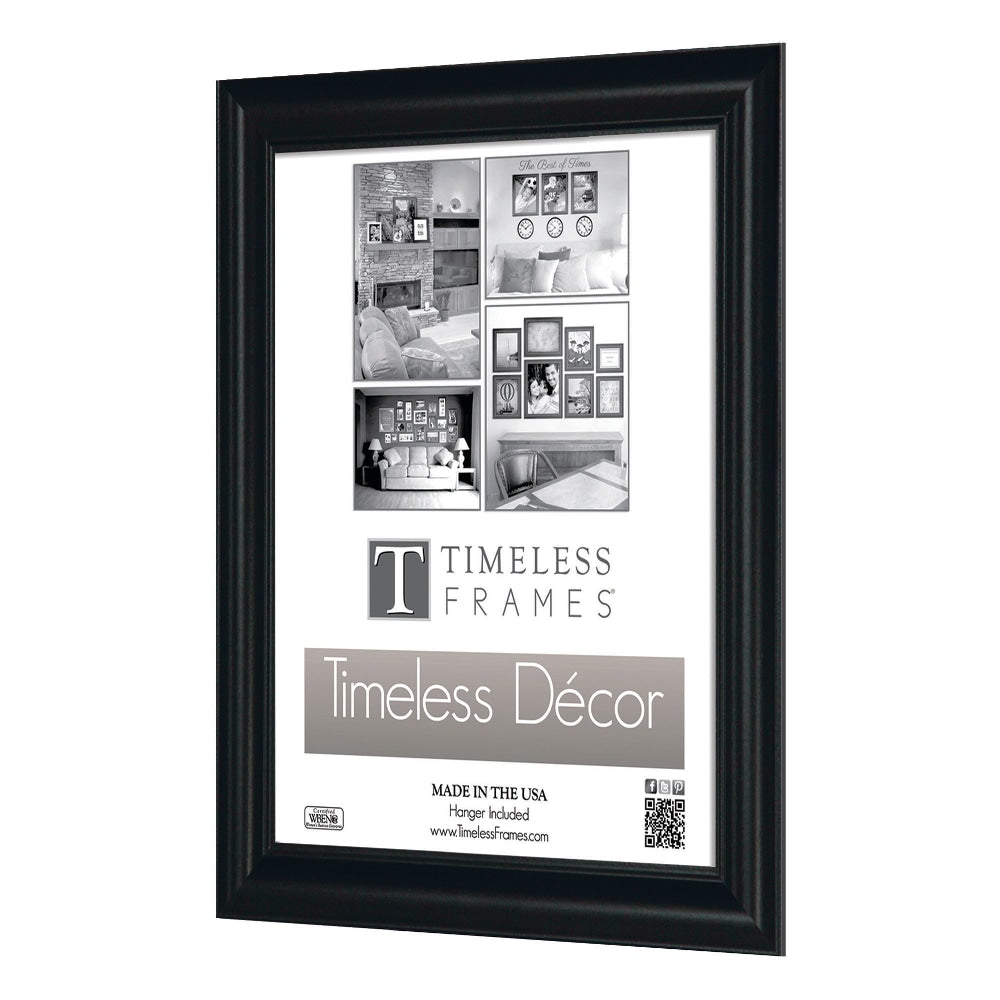 Timeless Frames Boca Wall Frame, 8in x 10in, Black