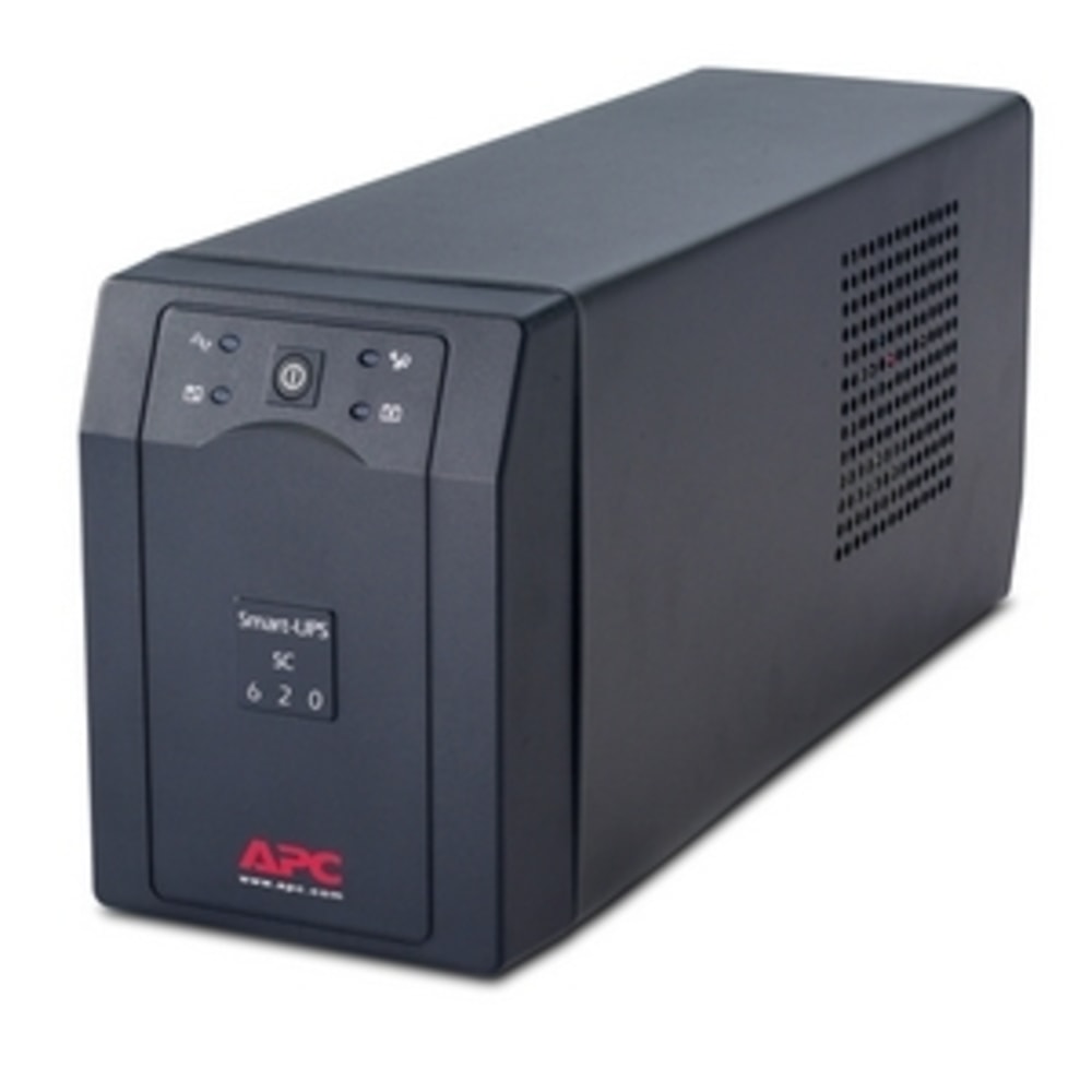 APC Smart-UPS SC 620VA - 620VA/390W - 5.5 Minute Full Load - 1 x IEC 320-C13, 3 x IEC 320-C13, 2