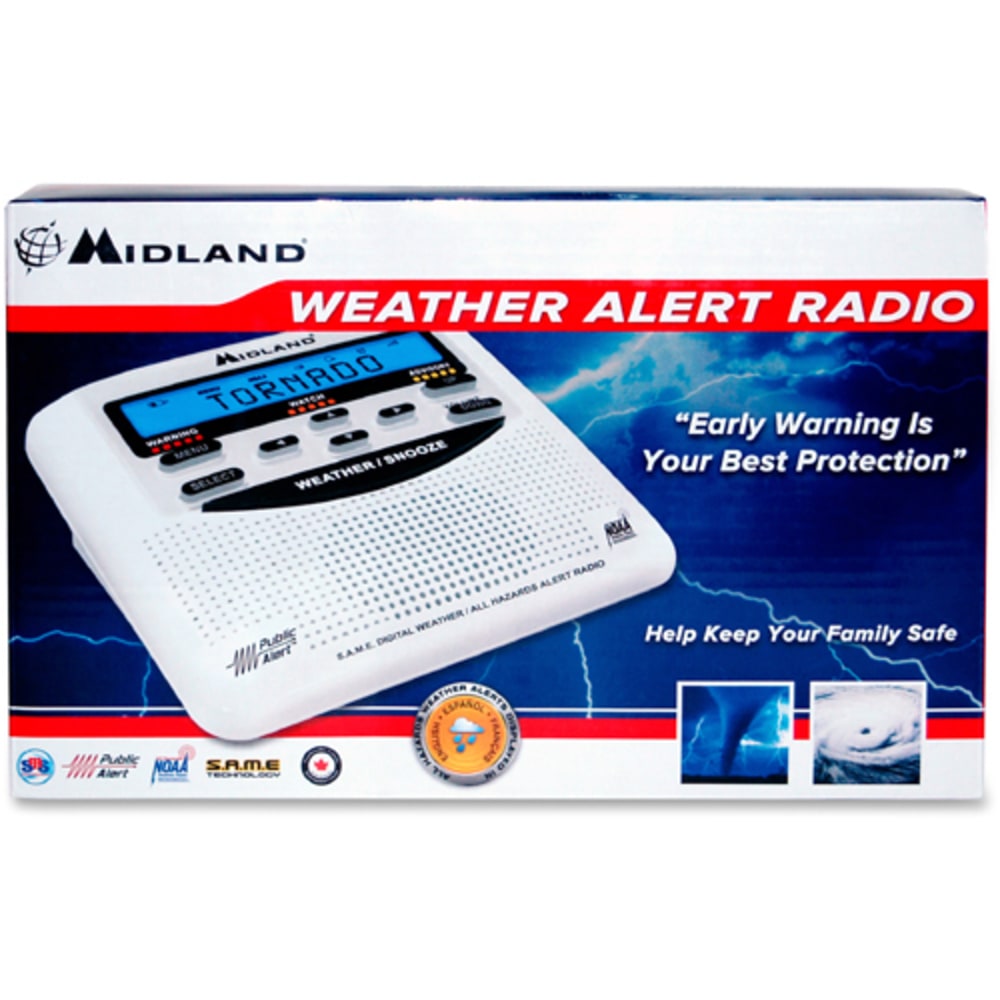 Midland WR120 Desktop Weather Alert Radio