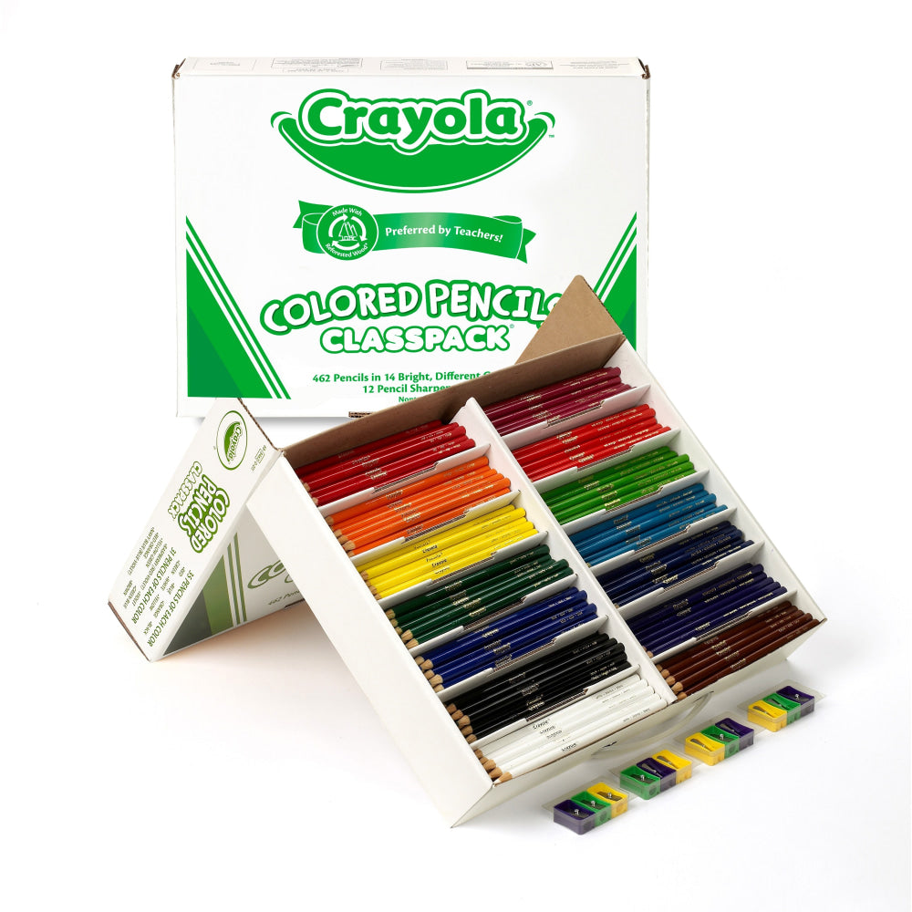 Crayola Classpack Color Pencils, Set Of 462