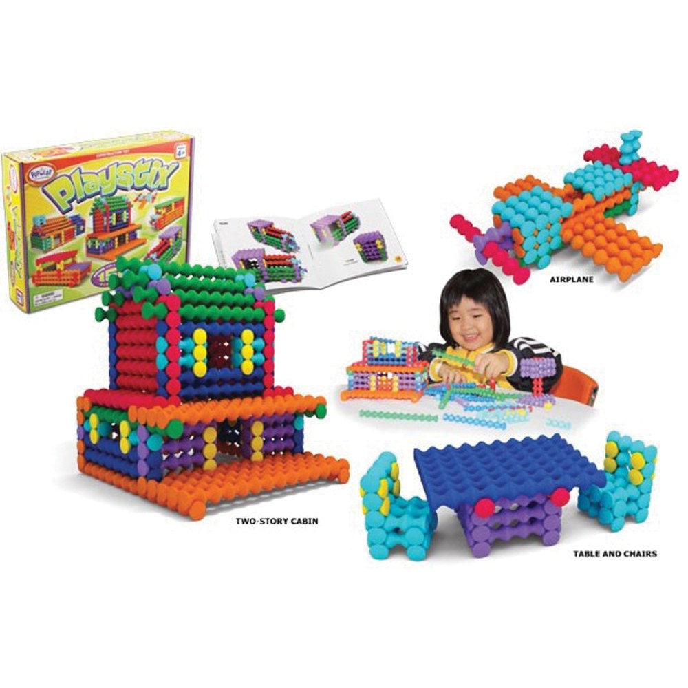 Popular Playthings Playstix 150-Piece Set