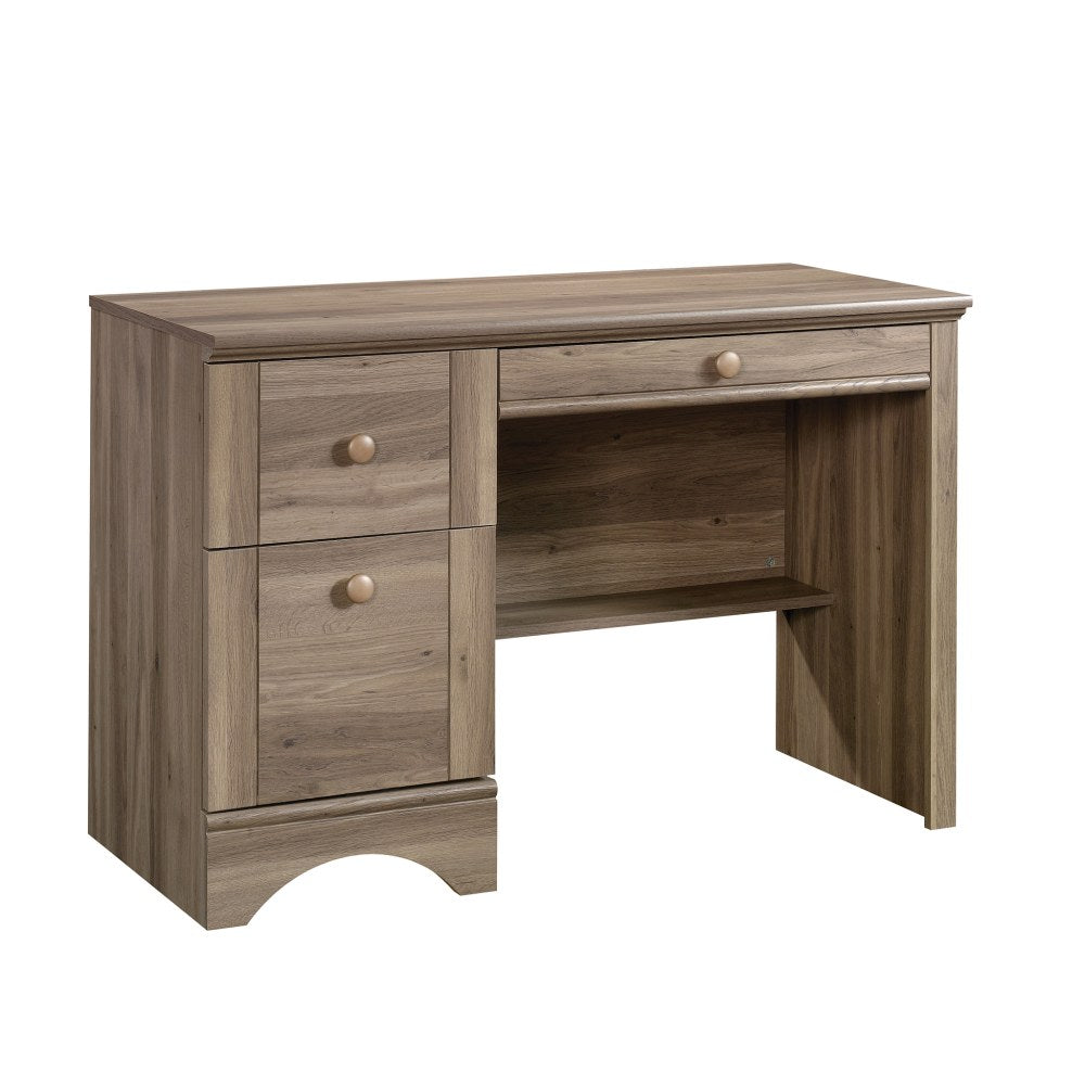 Sauder Harbor View 44inW Computer Desk, Salt Oak