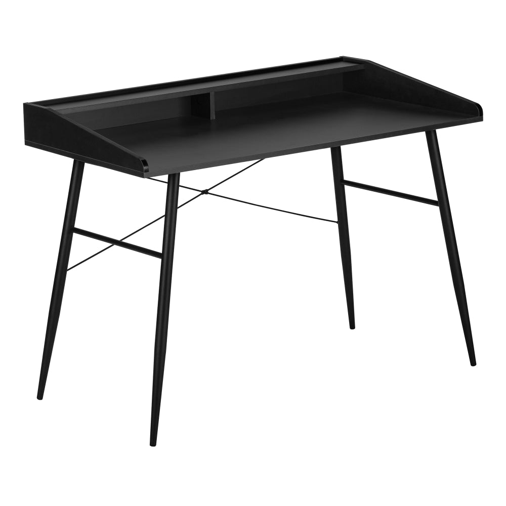 Monarch Specialties Len 48inW Computer Desk, Black