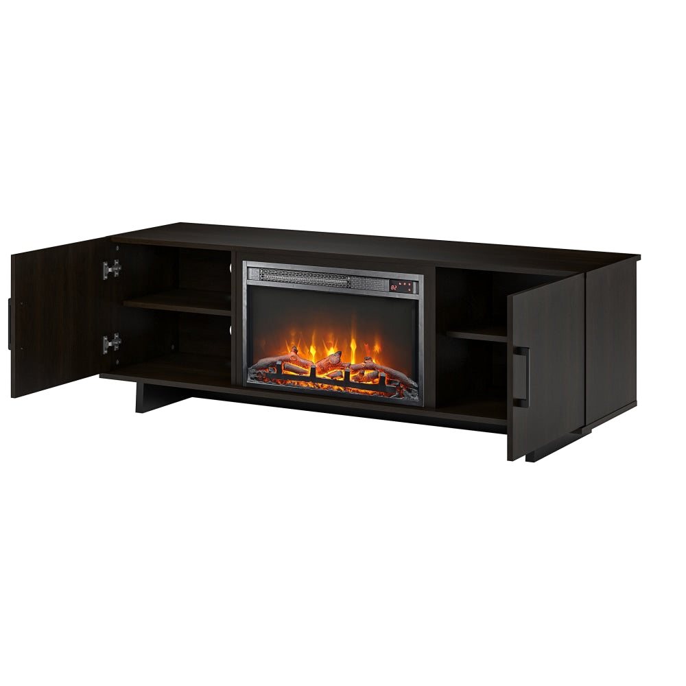 Ameriwood Home Southlander Fireplace TV Stand For 60in TVs, Espresso