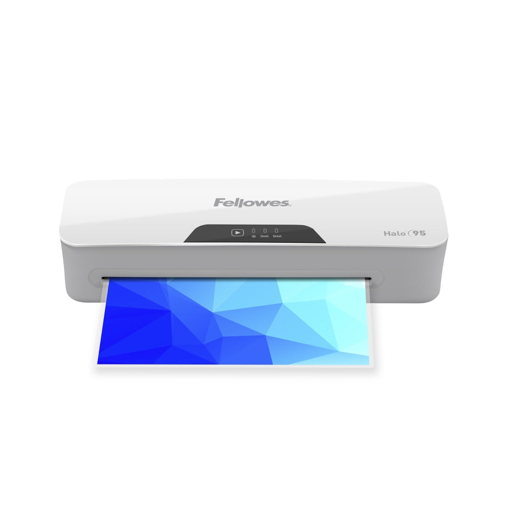 Fellowes Halo 95 Thermal Laminator, with Combo Kit, 9.5in Wide, White