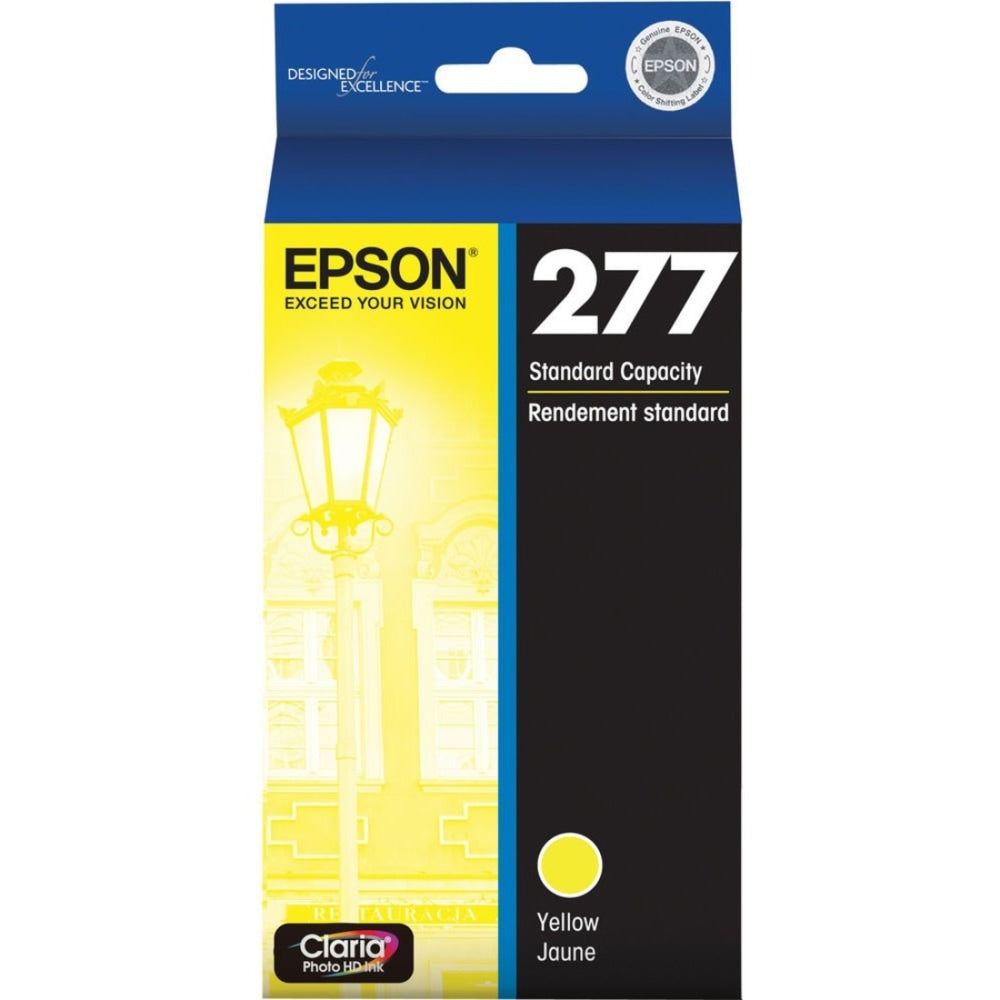 Epson 277 Claria Yellow Ink Cartridge, T277420