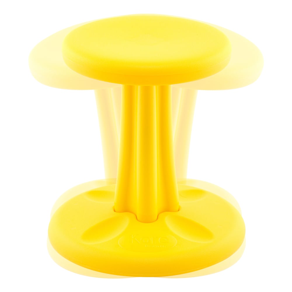 Kore Design Kids Wobble Chair 14in Yellow