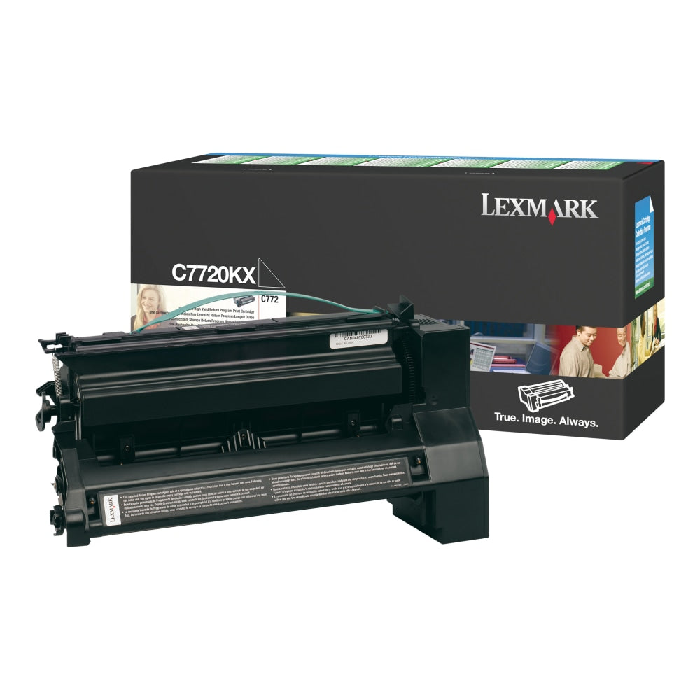 Lexmark C7720KX Black High Yield Toner Cartridge