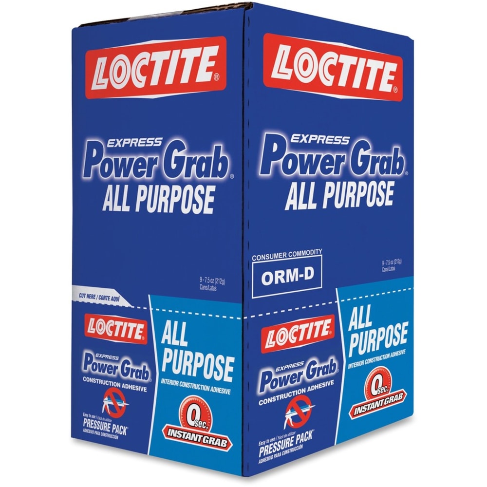 Loctite Express Power Grab All Purpose Adhesive - 7.50 oz - 1 Each - White