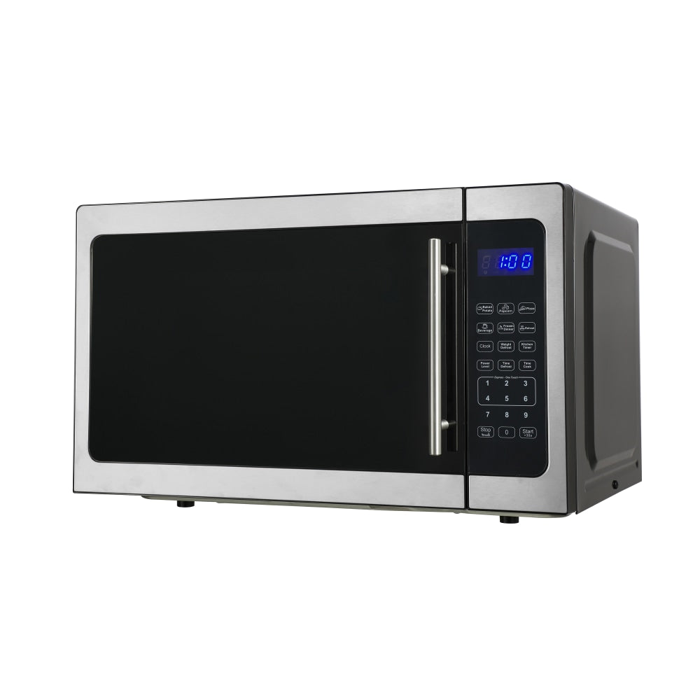 Avanti Touch Microwave Oven, 1.5 cu ft, 13inH x 18-1/4inW x 21-1/4inD, Stainless Steel