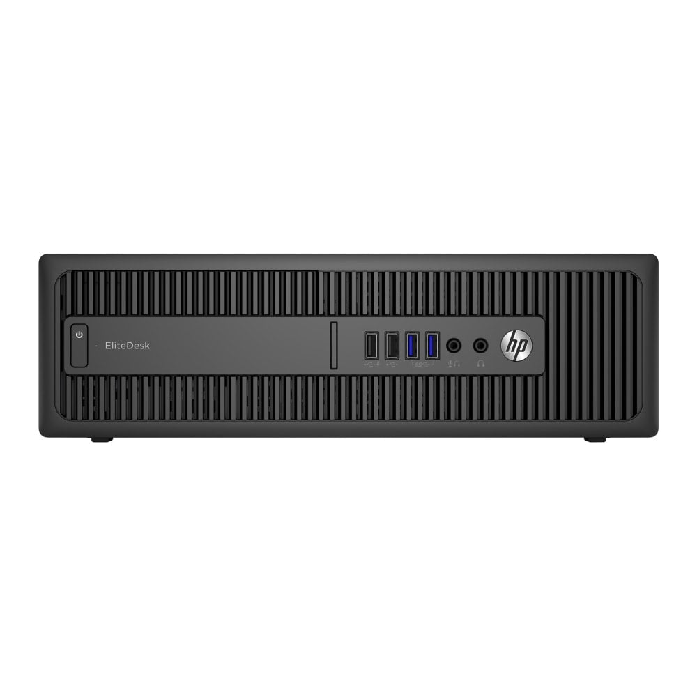 HP EliteDesk 800 G2 Mini Refurbished Desktop PC, Intel Core i5, 8GB Memory, 500GB Hard Drive, Windows 10, 800G2I5.8.500.SF