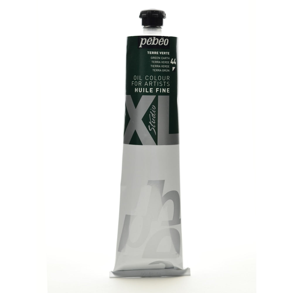 Pebeo Studio XL Oil Paint, 200 mL, Green Earth, Pack Of 2