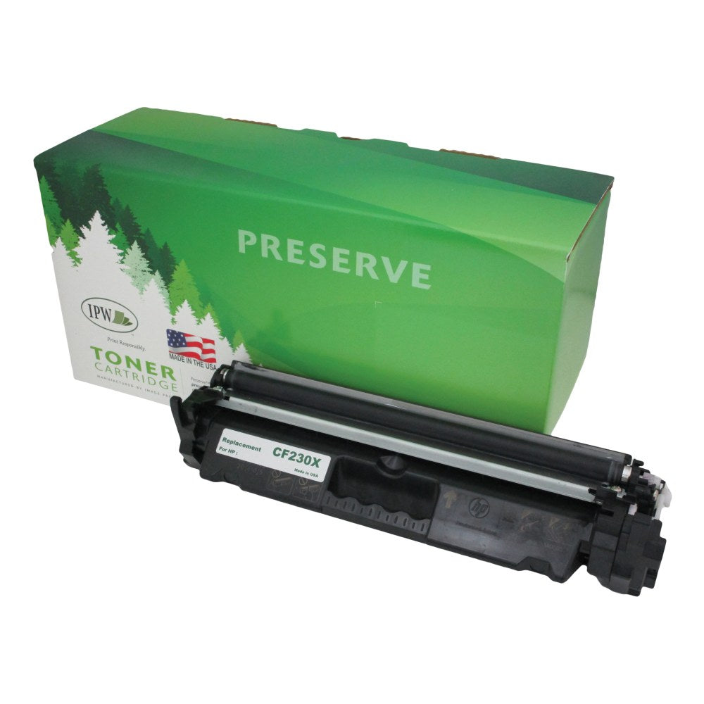 IPW Preserve Remanufactured Black High Yield Toner Cartridge Replacement For HP 30X, CF230X, 845-30X-ODP