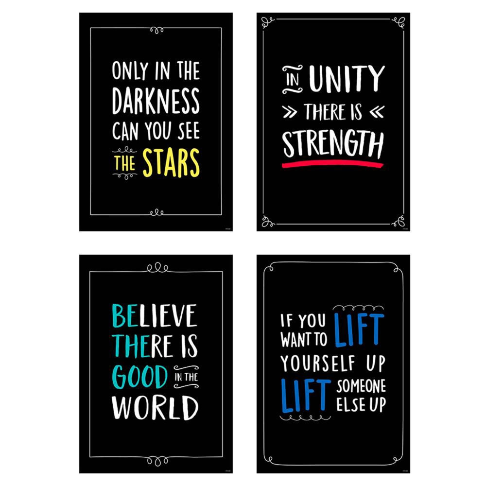 Creative Teaching Press Diversity And Inclusion Posters, 19in x 13-3/8in, Set Of 4 Posters