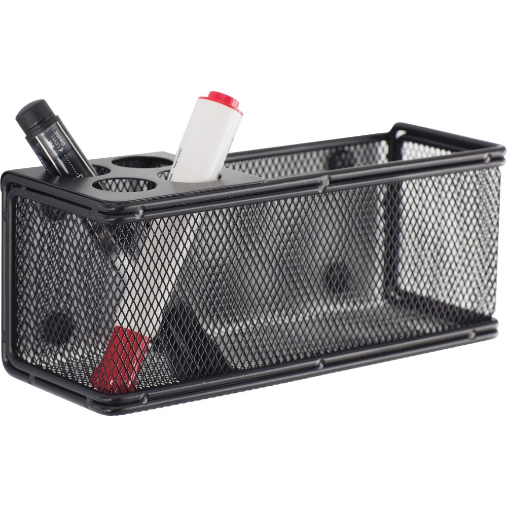 Onyx Mesh Magnetic Marker Basket, Small Size, Black