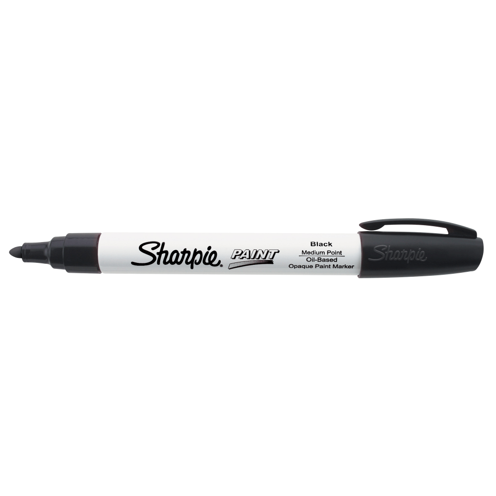 Sharpie Paint Marker, Bullet Point, Black