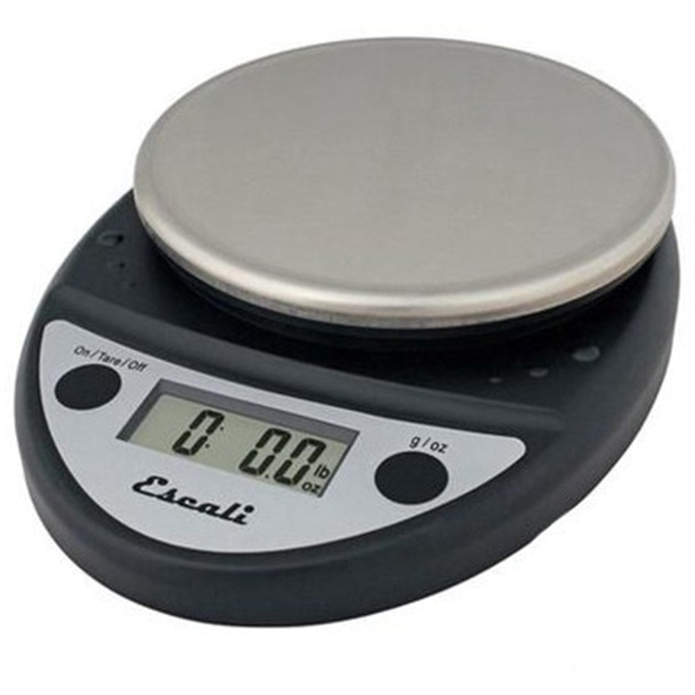 Escali Primo Digital Scale, 11 Lb, Black