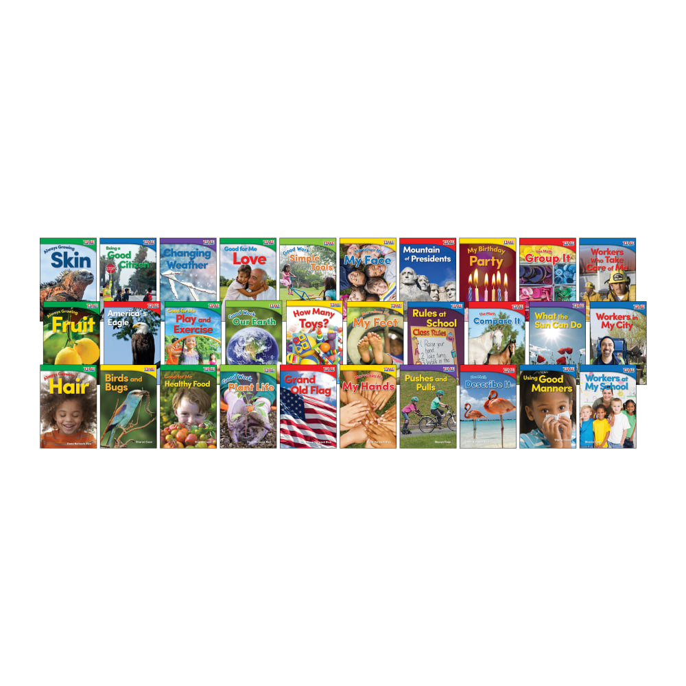 Teacher Created Materials TIME FOR KIDS Nonfiction Book Set, Set Of 30 Books, Kindergarten