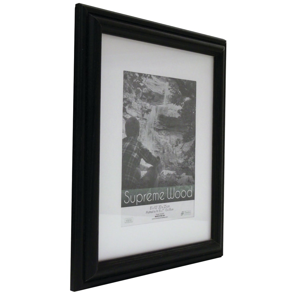 Timeless Frames Supreme Woods Frame, 8in x 10in, Black