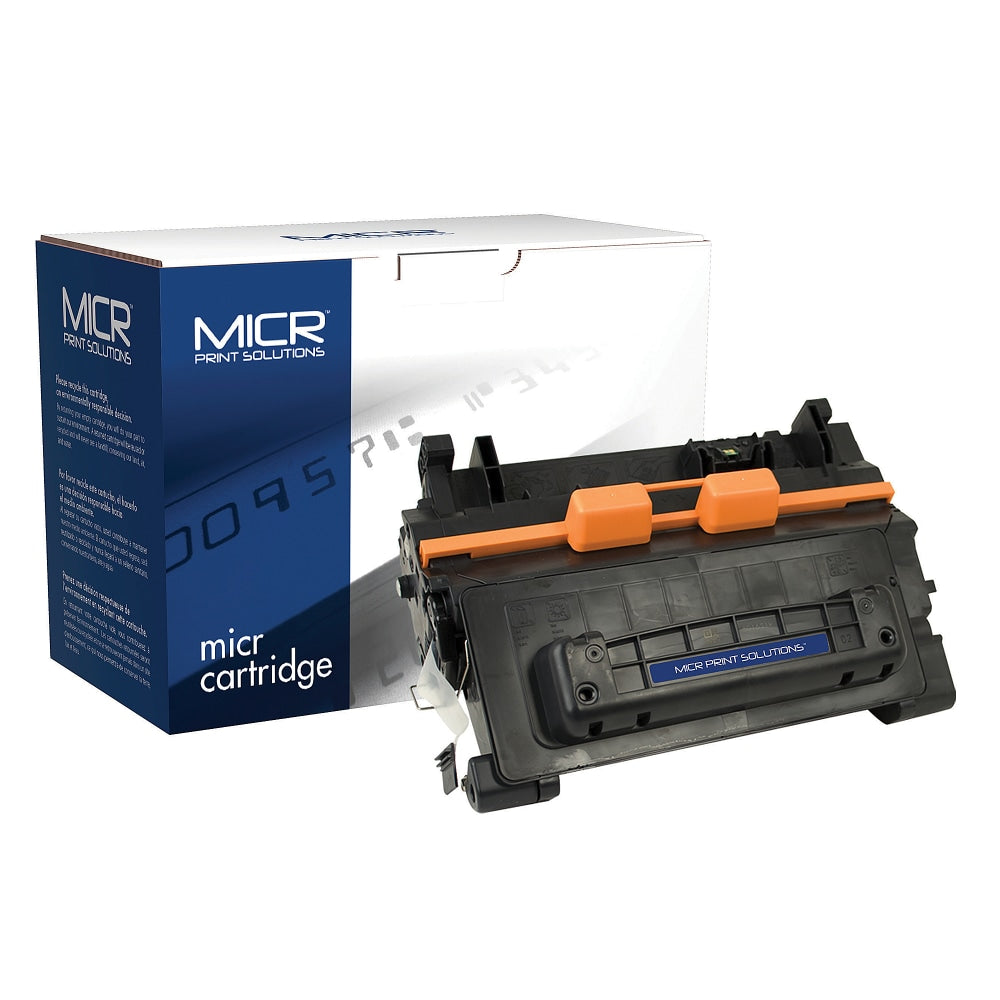 MICR Print Solutions Black High Yield MICR Toner Cartridge Replacement For HP 64X, CC364X, MCR64XM