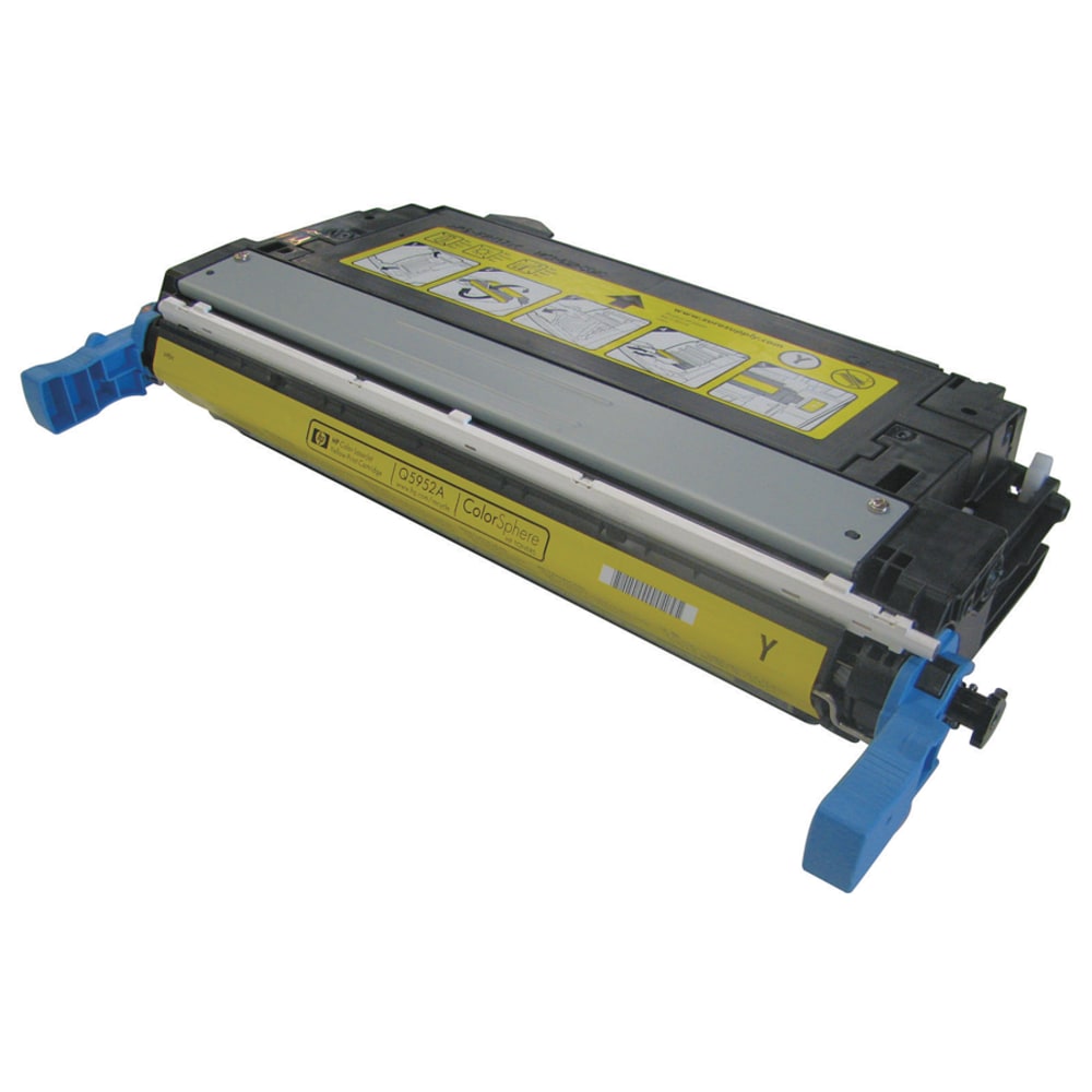 Hoffman Tech Remanufactured Yellow Toner Cartridge Replacement For HP 644A, Q5952A, Q6462A, 545-52U-HTI