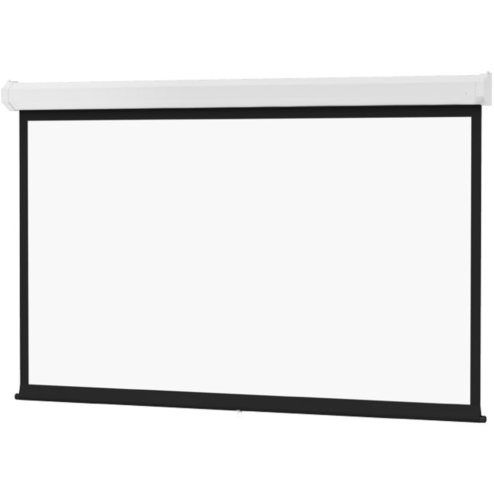 Da-Lite Model C Series Projection Screen - Wall or Ceiling Mounted Manual Screen for Large Rooms - 137in Screen - Projection screen - ceiling mountable, wall mountable - 137in (137 in) - 16:10 - Matte White - white