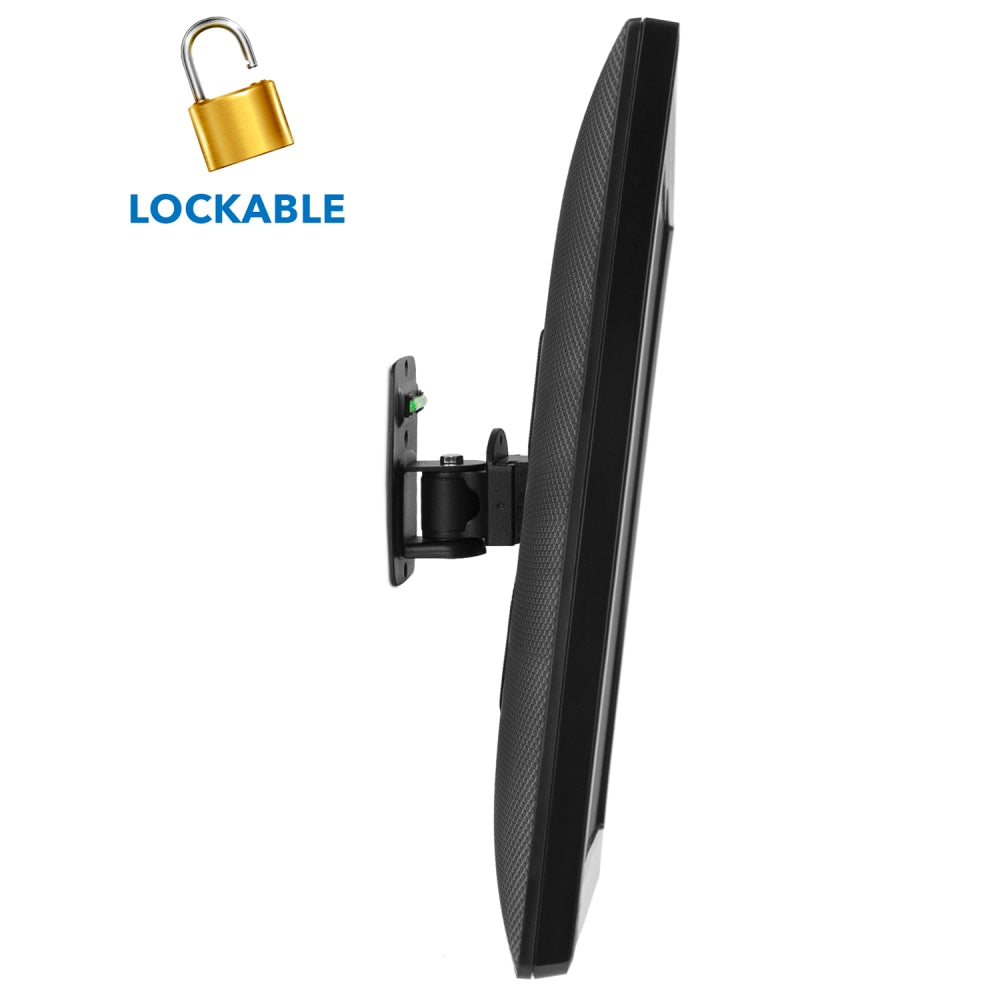 Mount-It! MI-4152 Lockable TV Wall Mount, Black