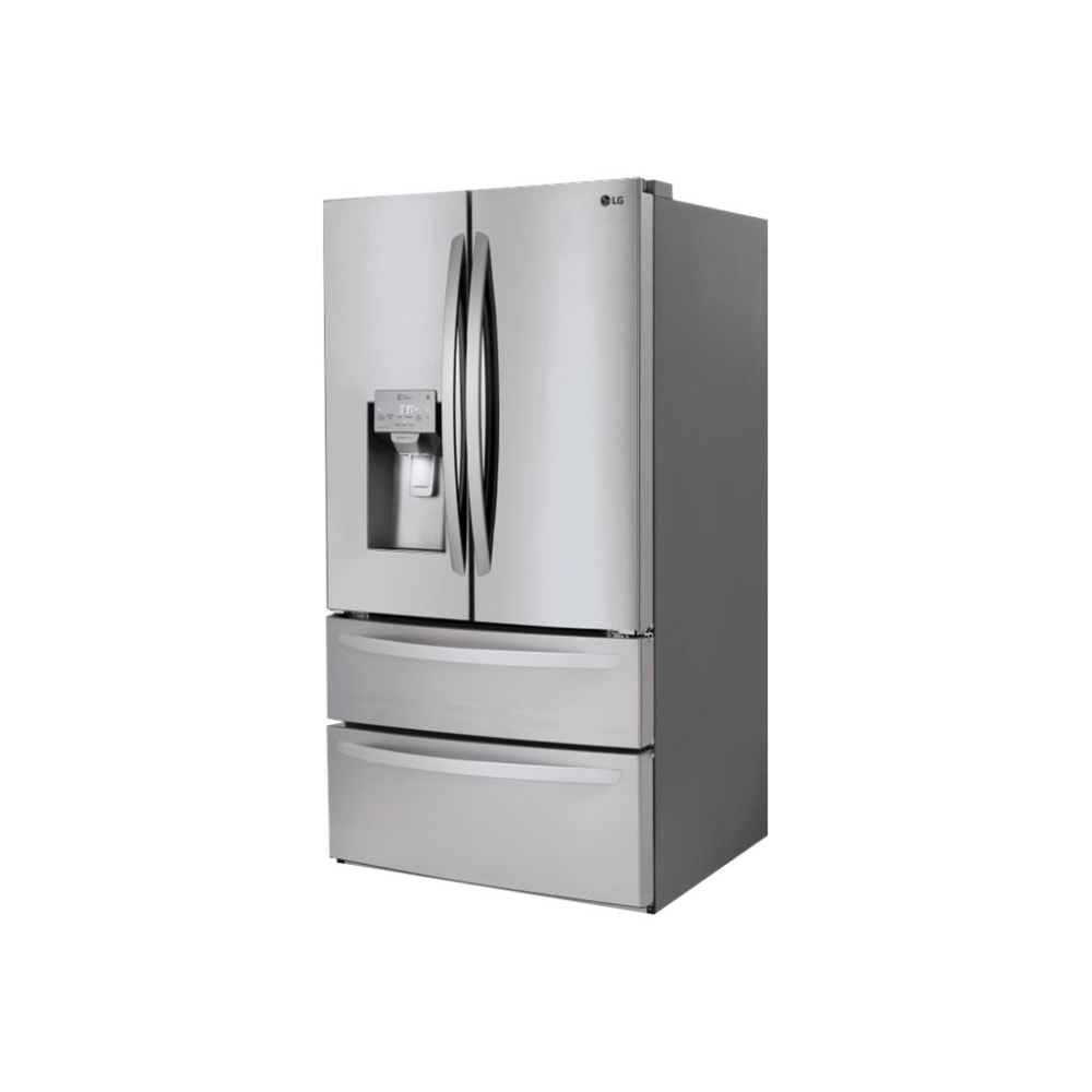 LG LMXS28626S - Refrigerator/freezer - french door bottom freezer with water dispenser, ice dispenser - Wi-Fi - width: 35.7 in - depth: 36.3 in - height: 69.7 in - 27.8 cu. ft - stainless steel