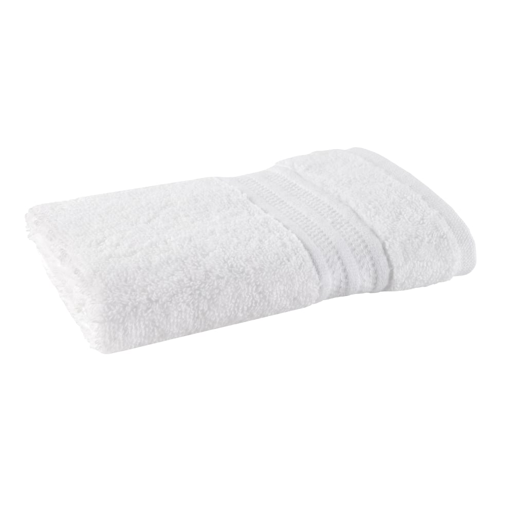 1888 Mills Sweet South Wash Cloths, 13in x 13in, White, Pack Of 300 Wash Cloths