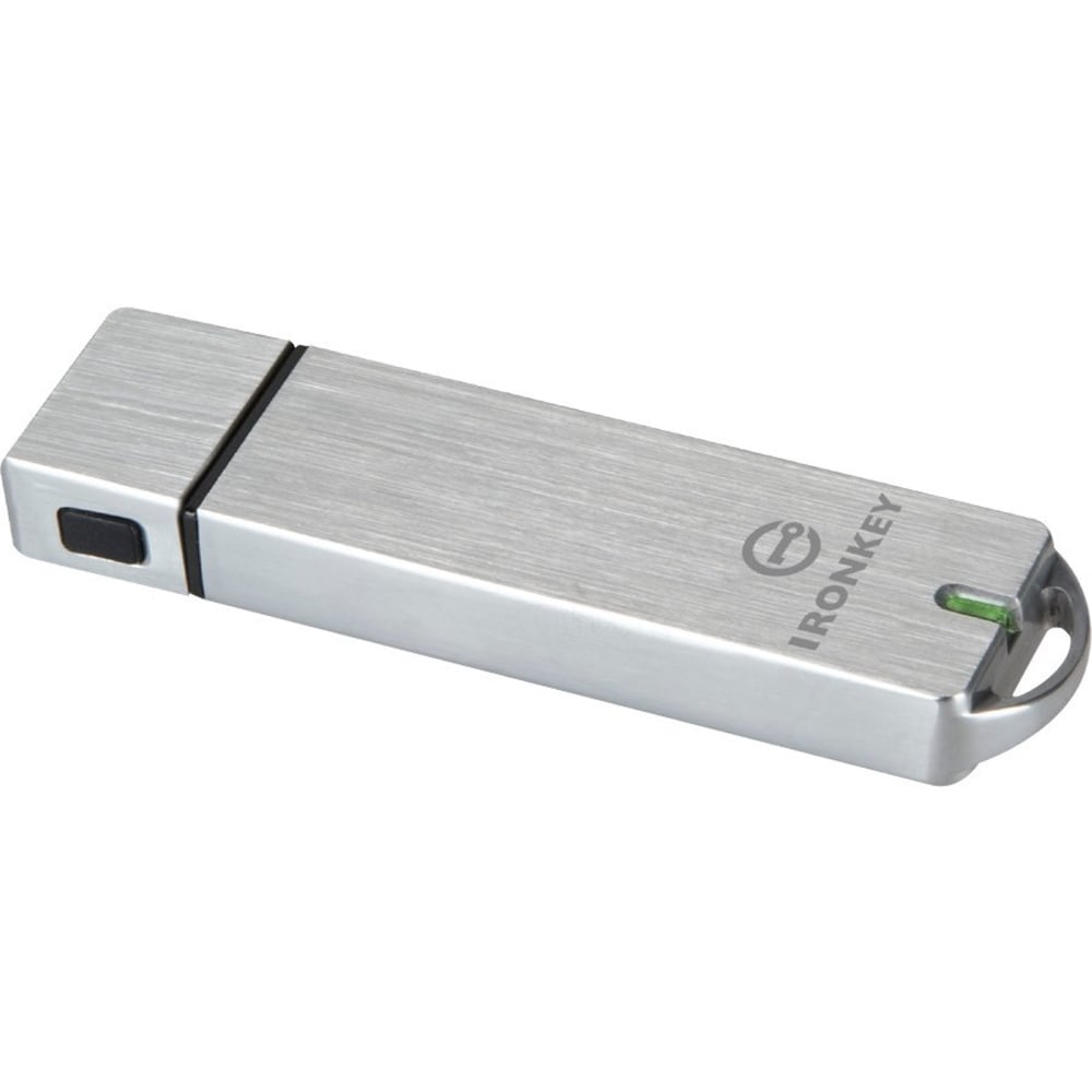 IronKey Basic S1000 Encrypted Flash Drive - 16 GB - USB 3.0 - 256-bit AES - 5 Year Warranty